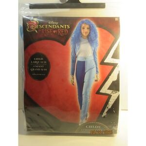 Disney Descendants Rise of Red Chloe Costume Child Large 12-14 Halloween